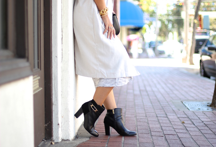 how to wear black ankle boots
