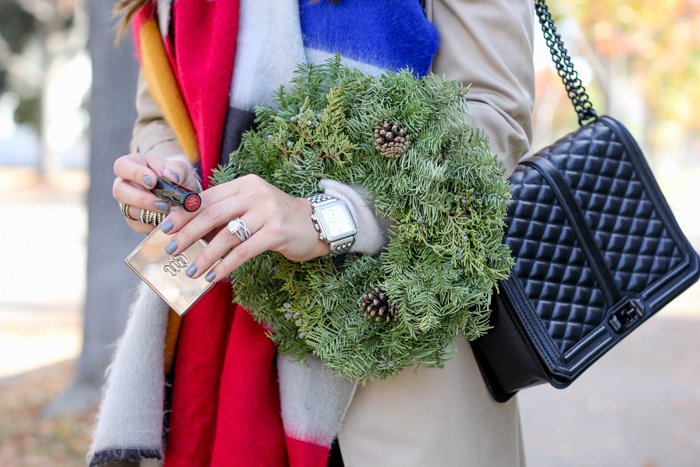 mini christmas wreath