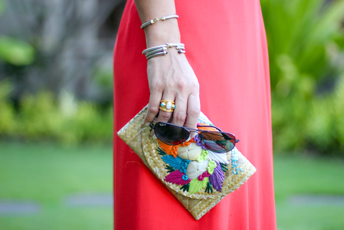 beaded clutch