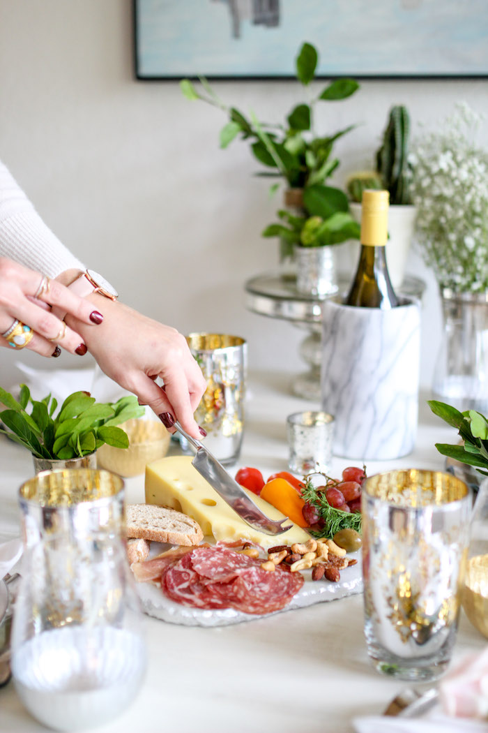 styling a cheese plate