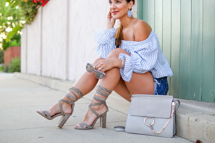 Steve madden christey store lace up heels