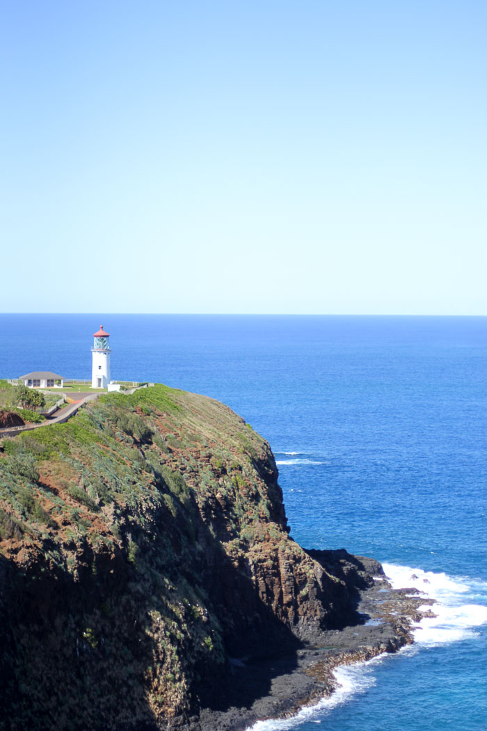 the lighthouse in kauai