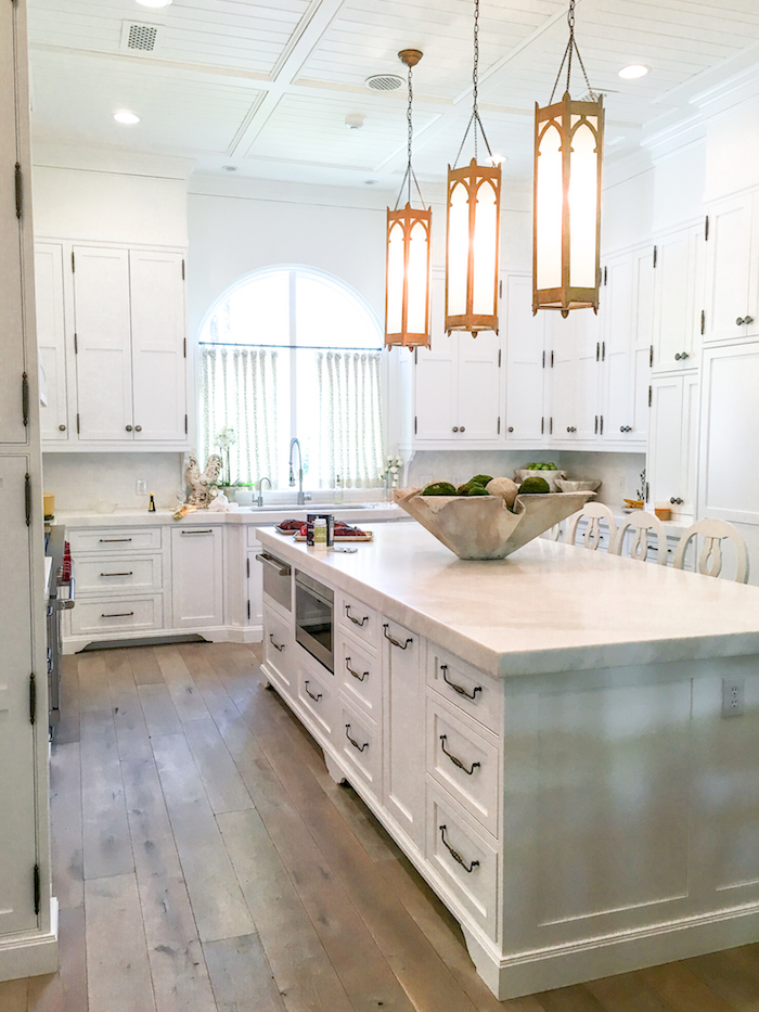 bright white kitchen