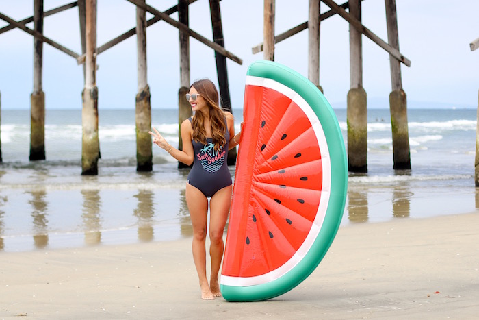 one piece lifeguard cut swimsuit