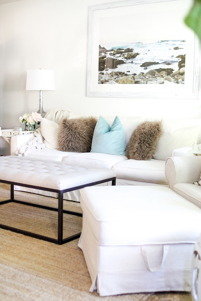 tufted ottoman coffee table