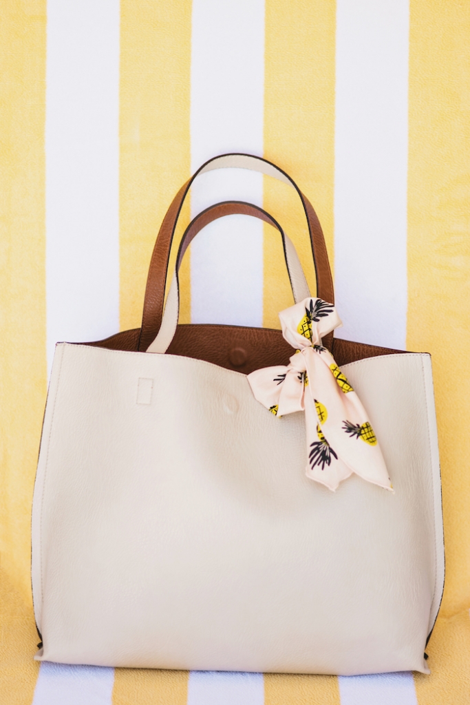 cream tote