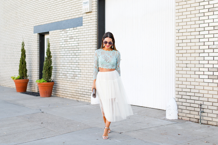 tulle skirt