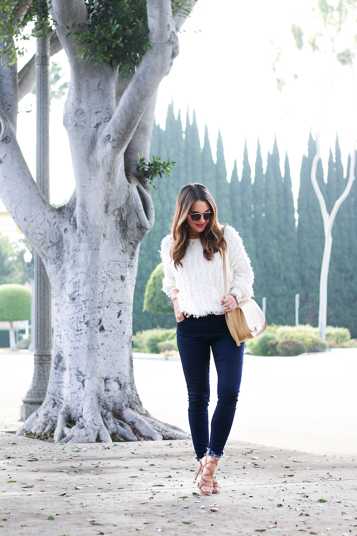 fringe sweater