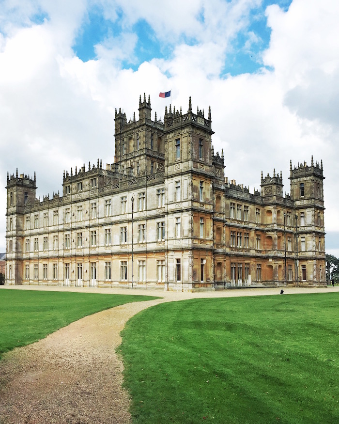 downton abbey castle