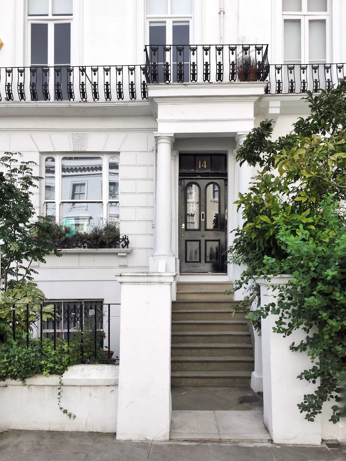 white london townhouse