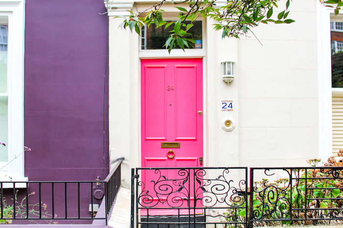 pink door