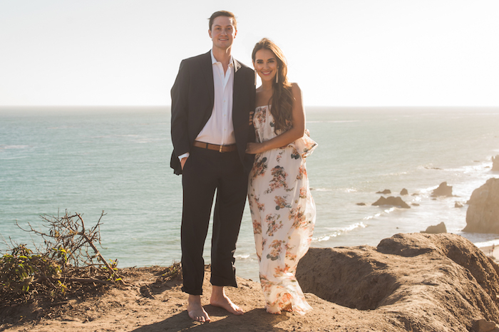 malibu couples shoot