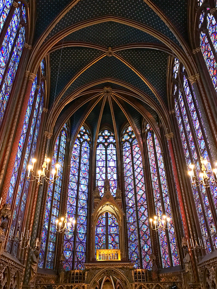 saint chapelle stained glass