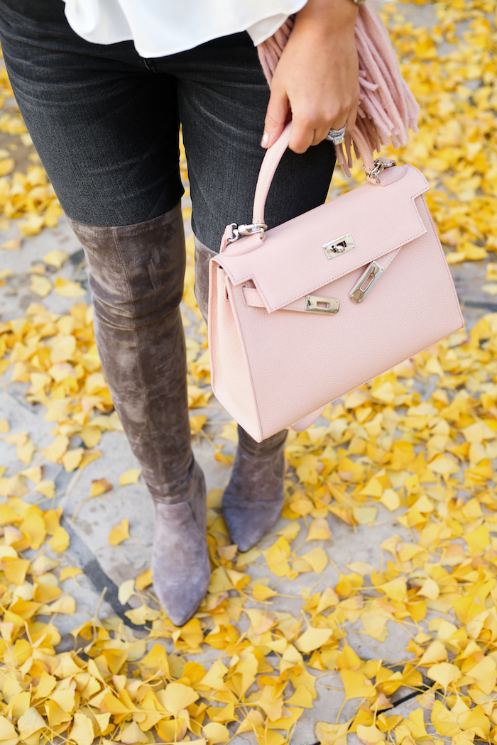 The Best Handbag for Fall: Teddy Blake Eliza Bag - Doused in Pink