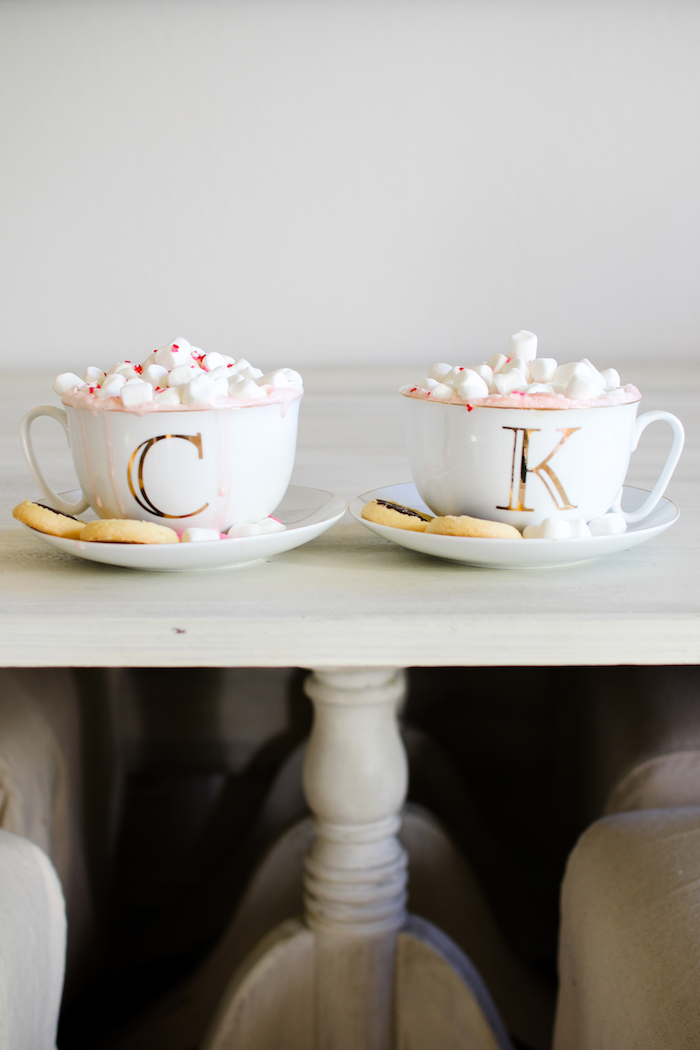 Valentine's Day Pink Hot Chocolate Recipe - Lifestyle of a Foodie