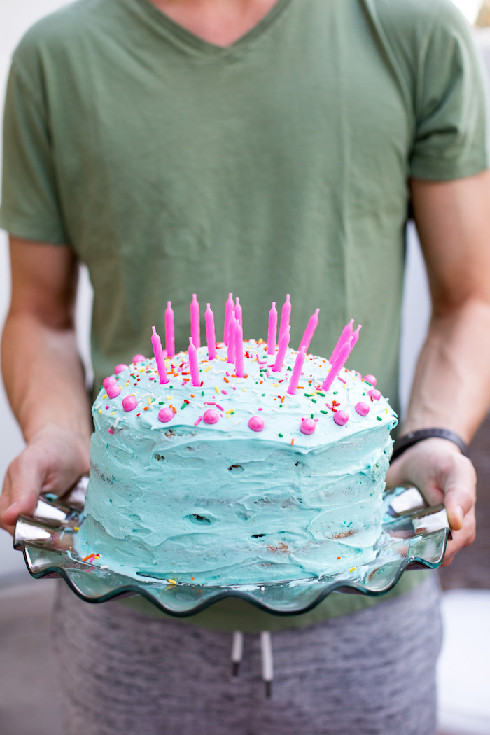 tiffanys blue birthday cake