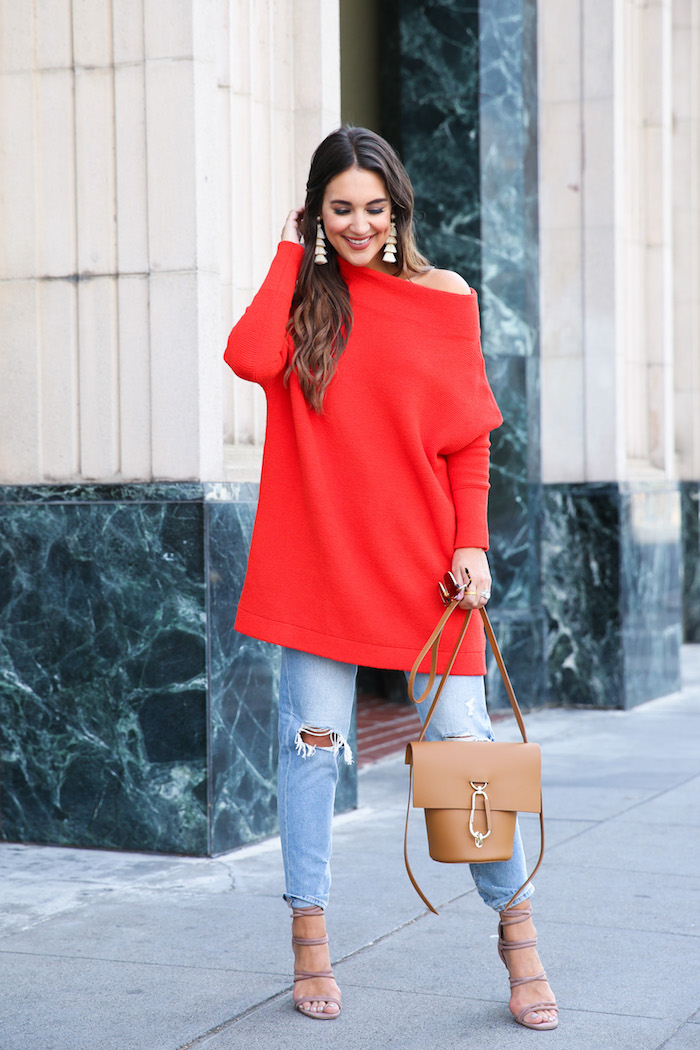 styling an oversized sweater