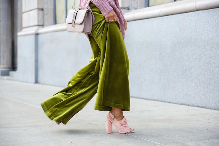 pink suede heels