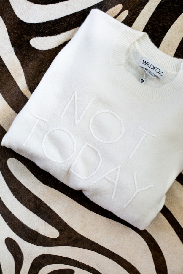 wildfox not today sweater