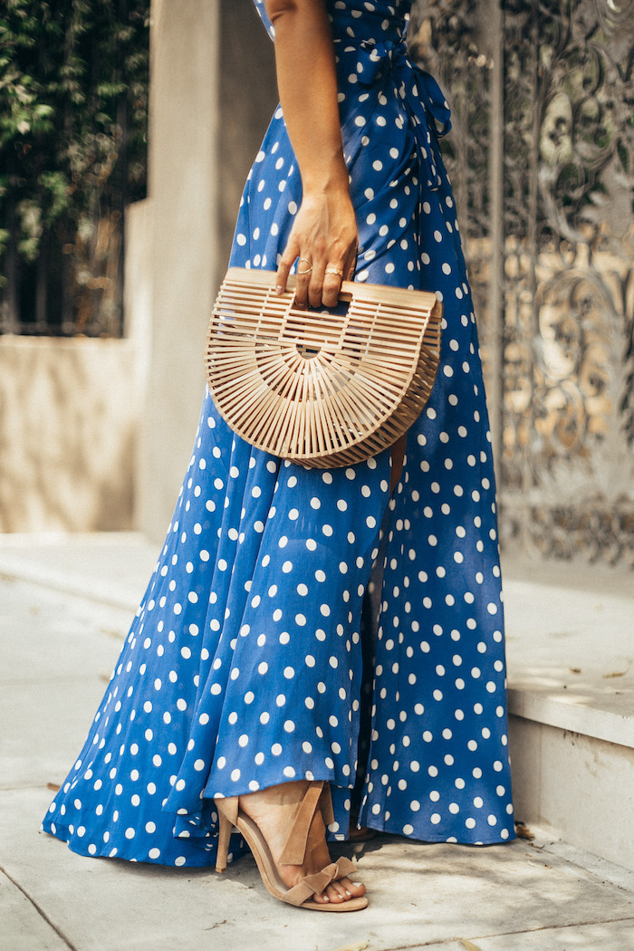 Polka Dot Maxi Dress