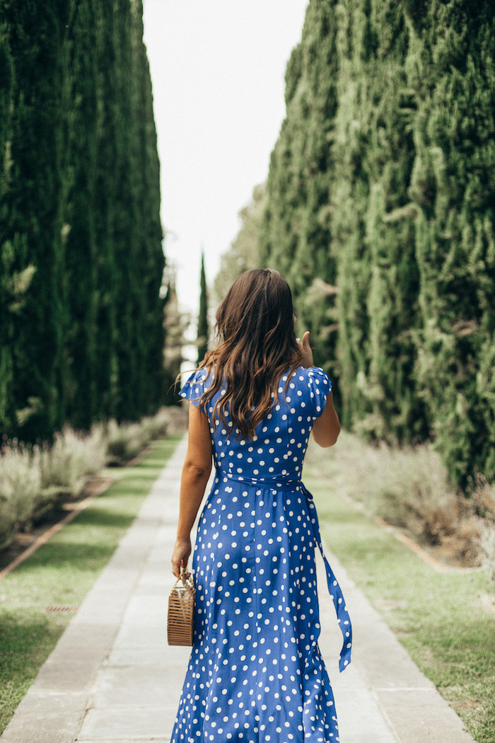 Tularosa polka dot store dress