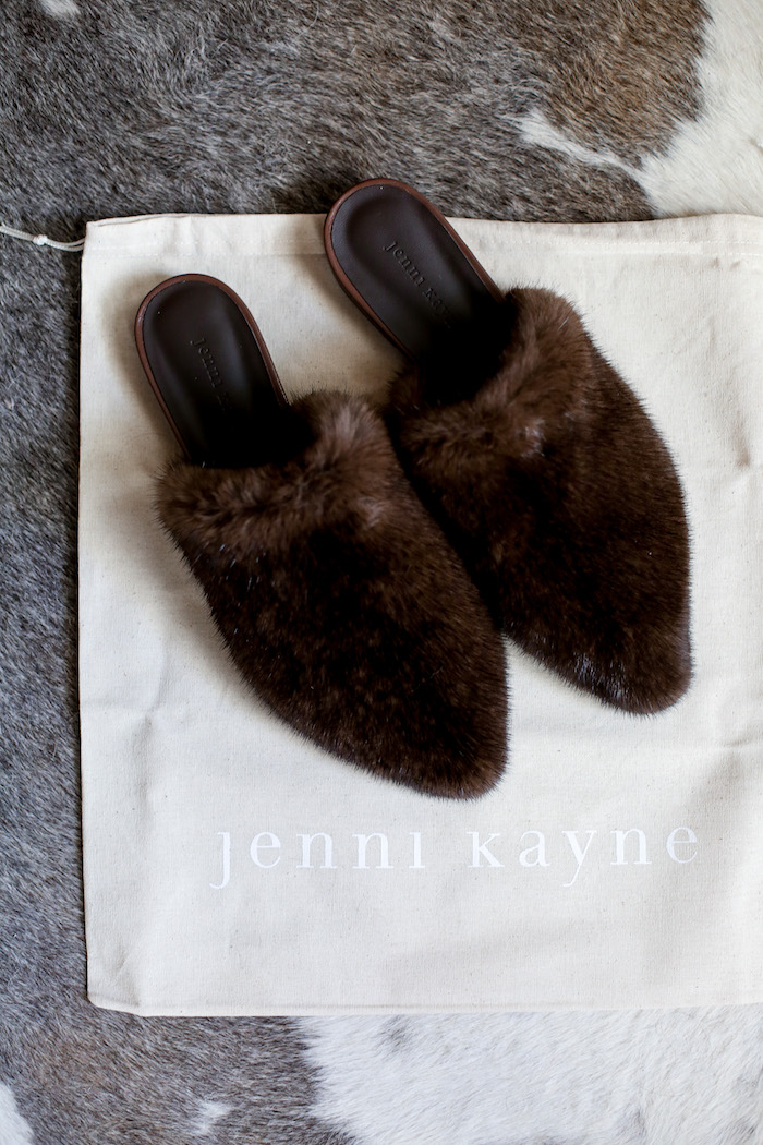 dark brown fur slides