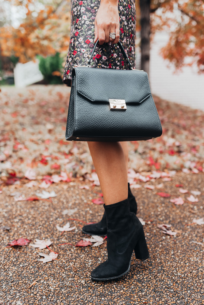 best block heeled booties