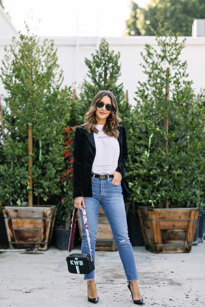 Styling a Velvet Blazer