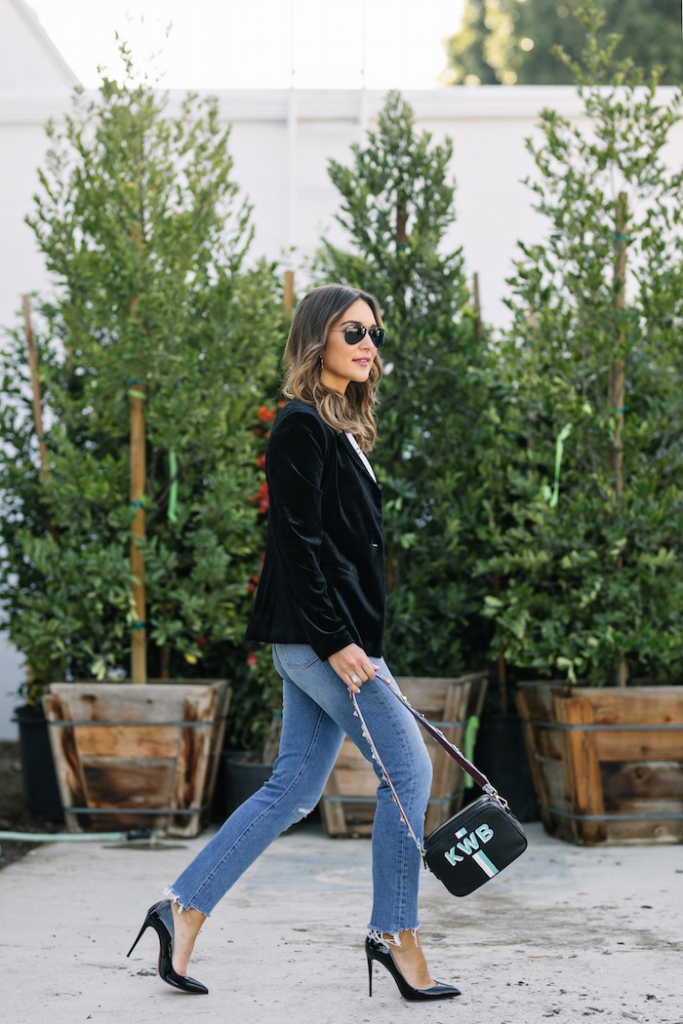 Styling a Velvet Blazer