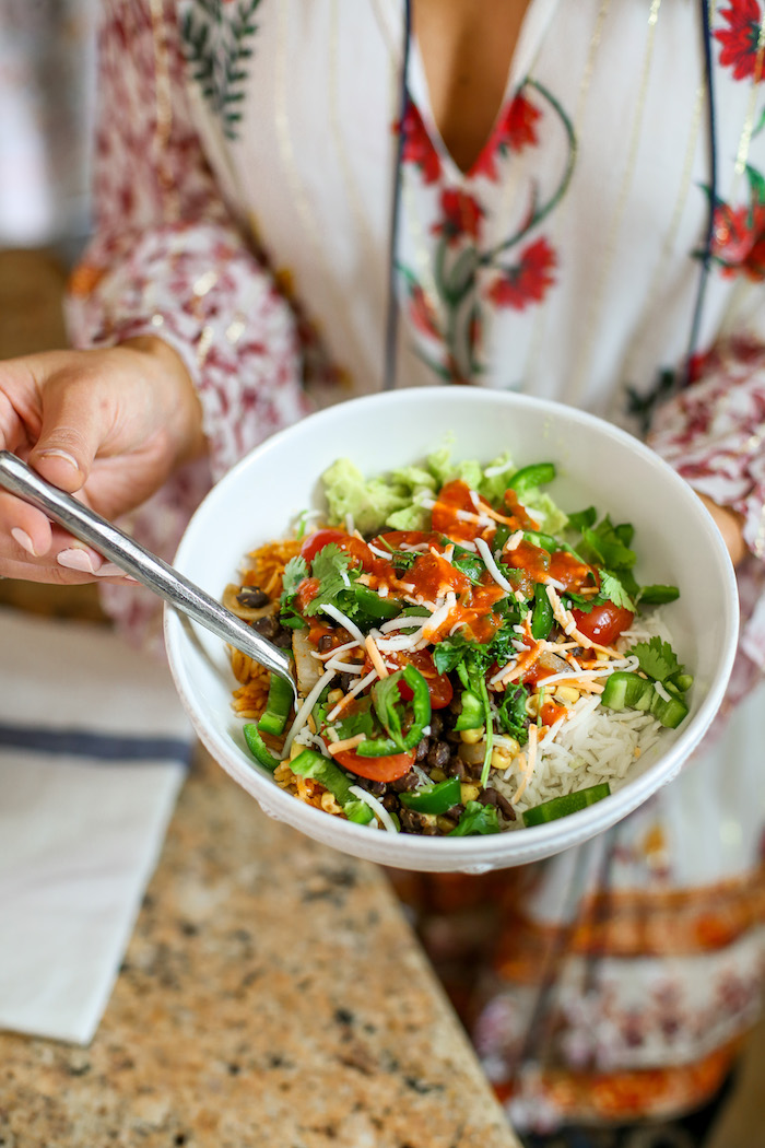 vegan mexican bowl