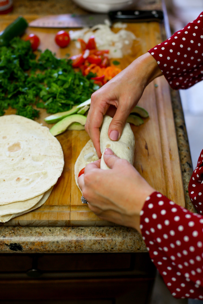 vegan burrito