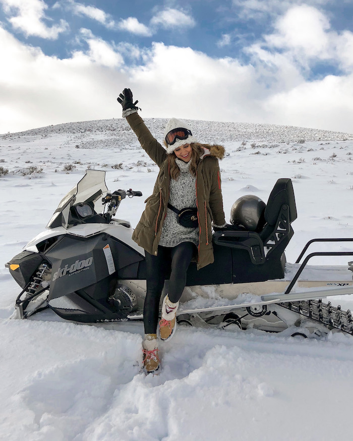 snow mobiling in utah