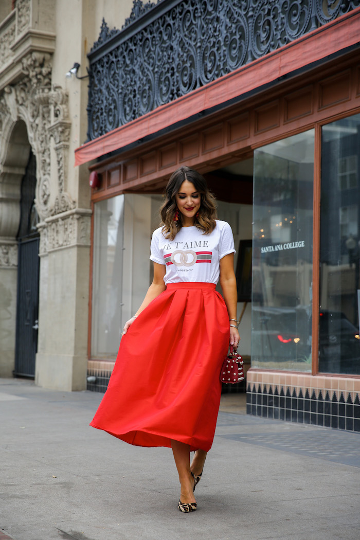 Tee and Ball Skirt