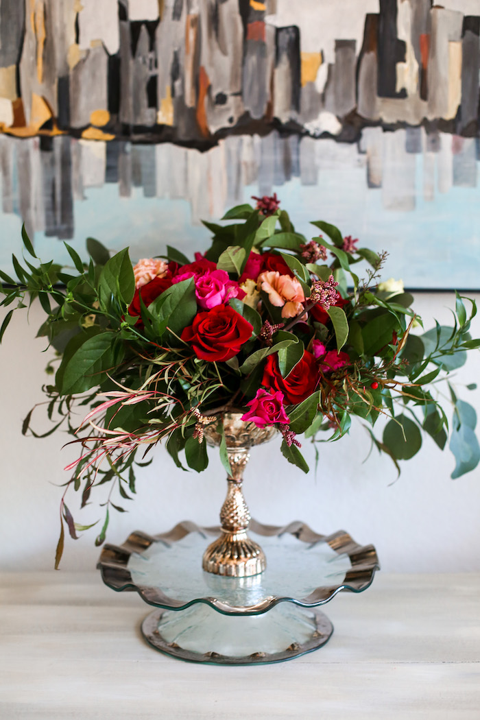 creating your own floral arrangement