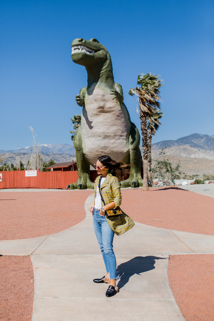 palm springs dinosaur