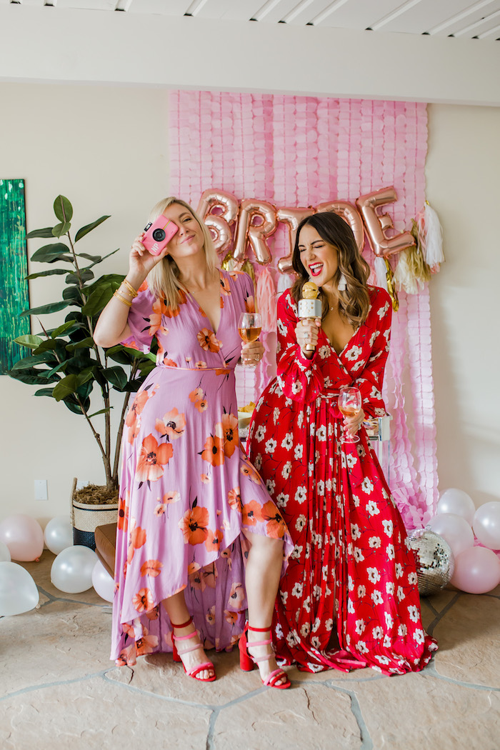 red long sleeve maxi dress