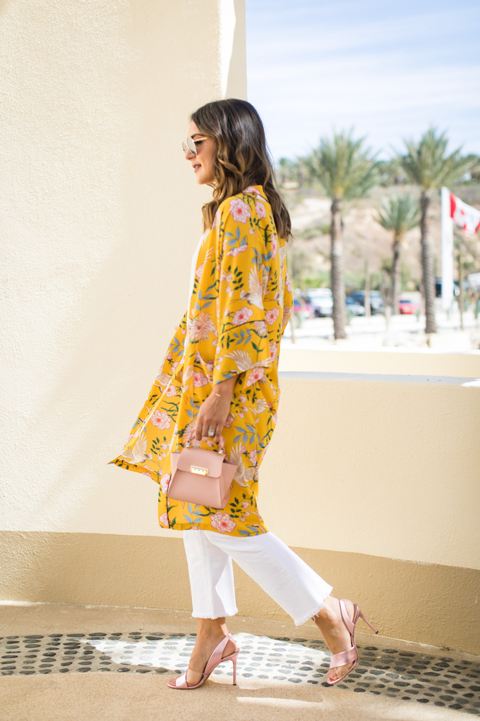 yellow kimono