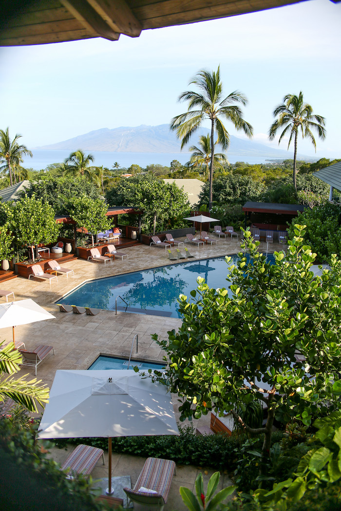 pool at hotel wailea