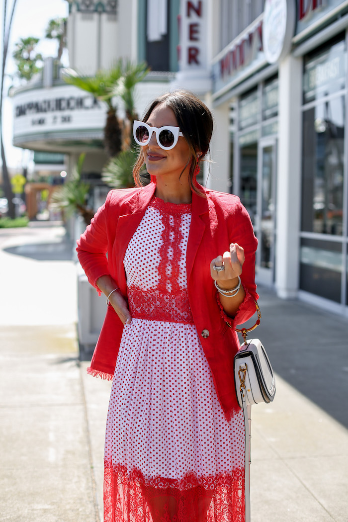 retro white sunglasses