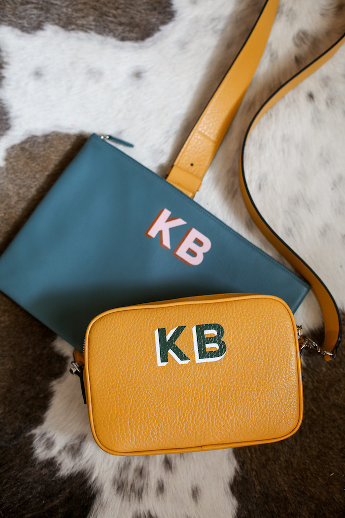 leatherology monogram bag