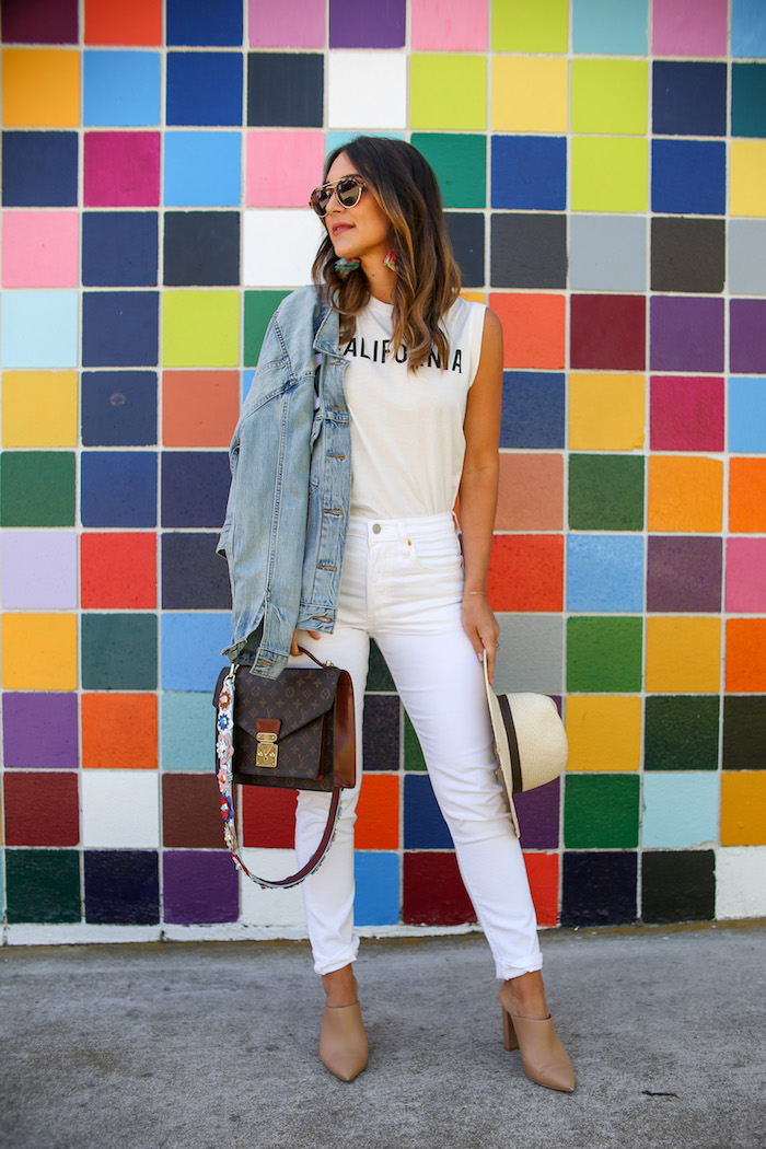 levis white jeans