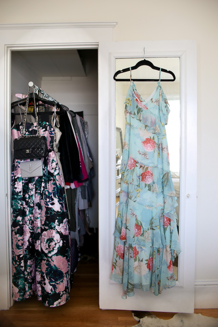 floral maxi dress