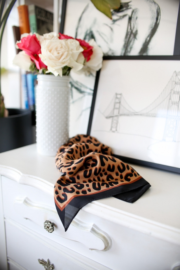 storets leopard scarf