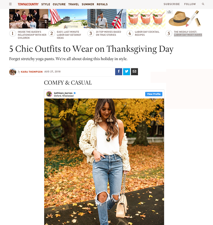what to wear on thanksgiving