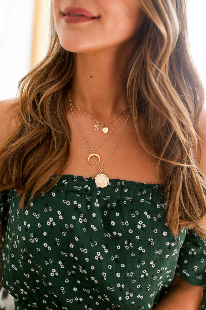 gold coin necklaces