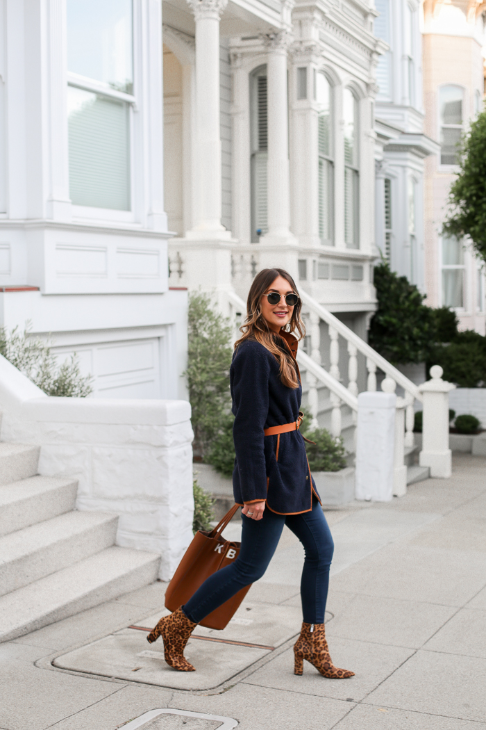 marc fisher leopard booties