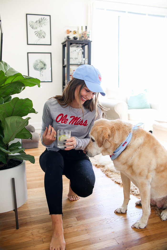 ole miss logo tee