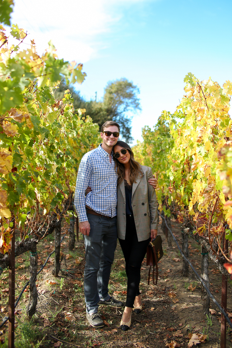 visiting napa in the fall