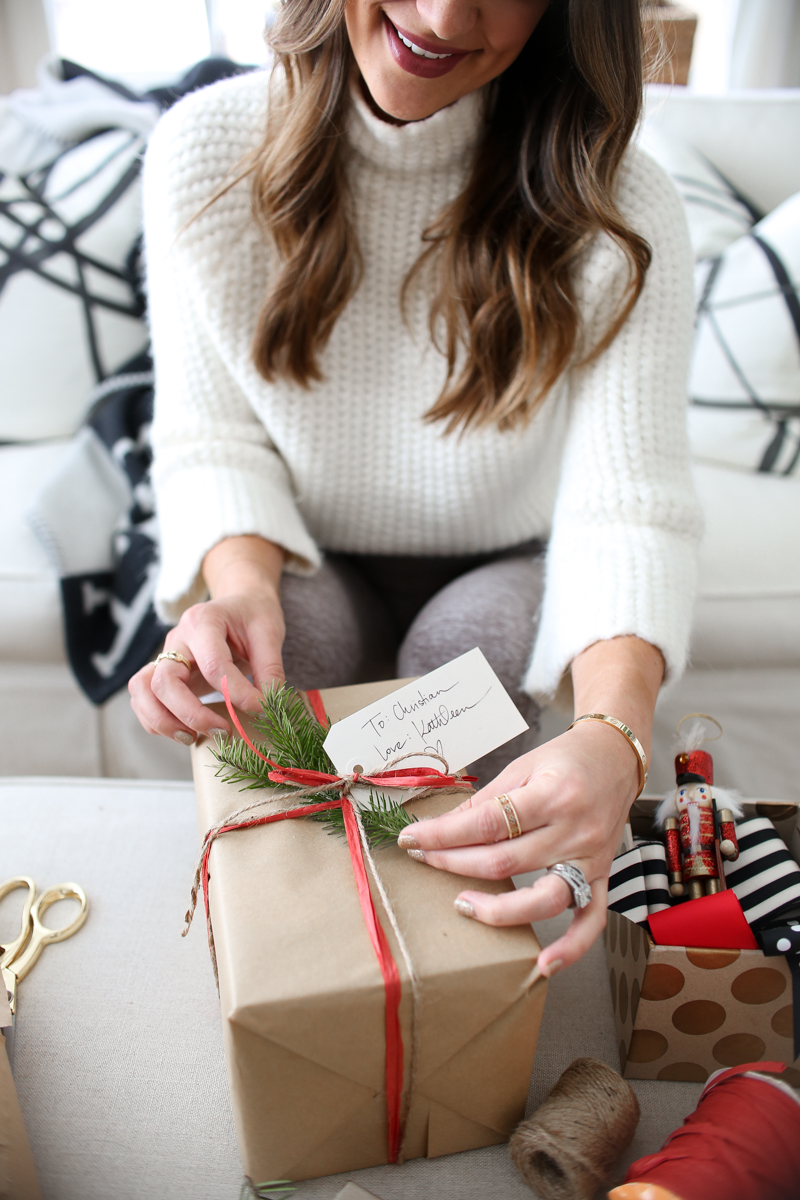 wrapping presents