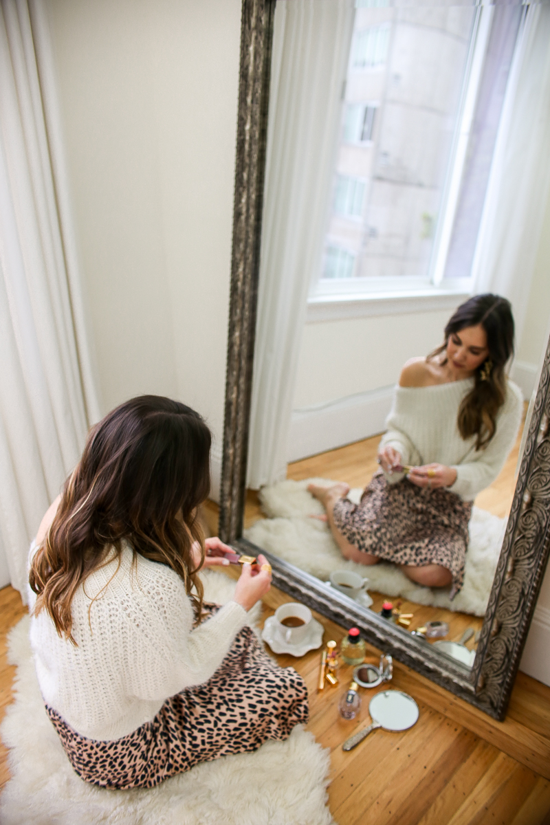 antique floor mirror